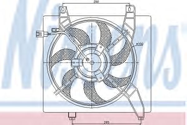 Ventilator, radiator