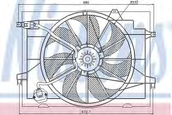 Ventilator, radiator