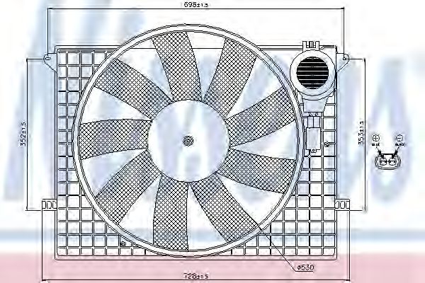 Ventilator, radiator