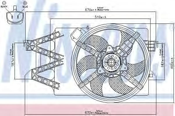 Ventilator, radiator