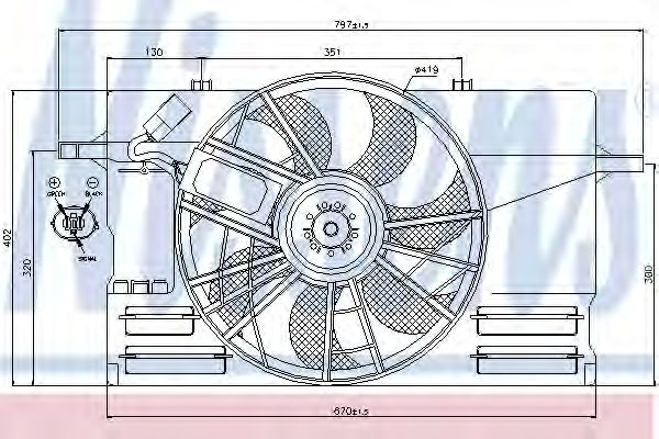 Ventilator, radiator