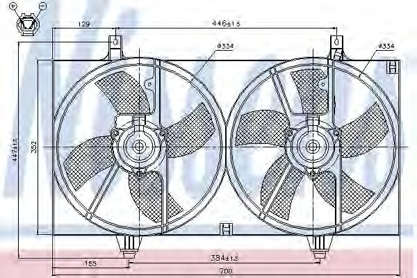 Ventilator, radiator