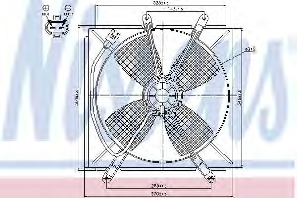 Ventilator, radiator