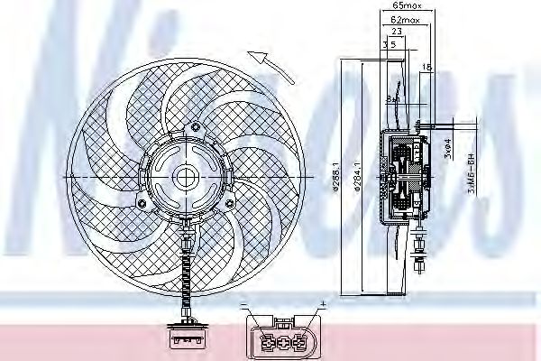 Ventilator, radiator