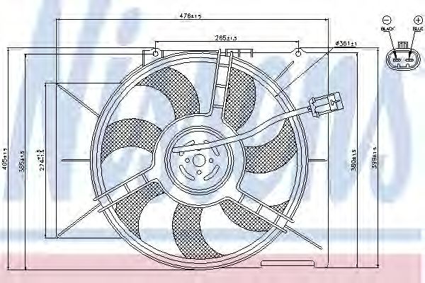 Ventilator, radiator