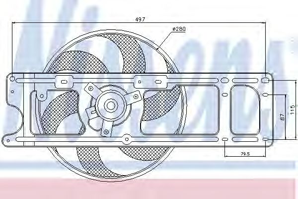 Ventilator, radiator