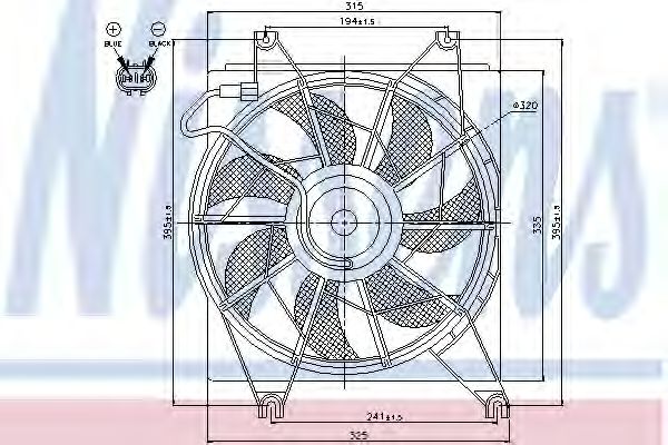 Ventilator, radiator