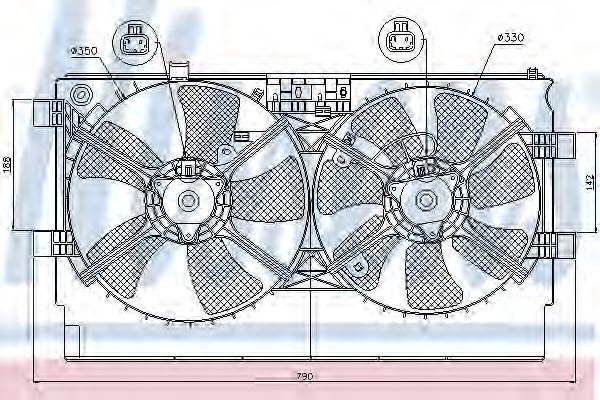 Ventilator, radiator