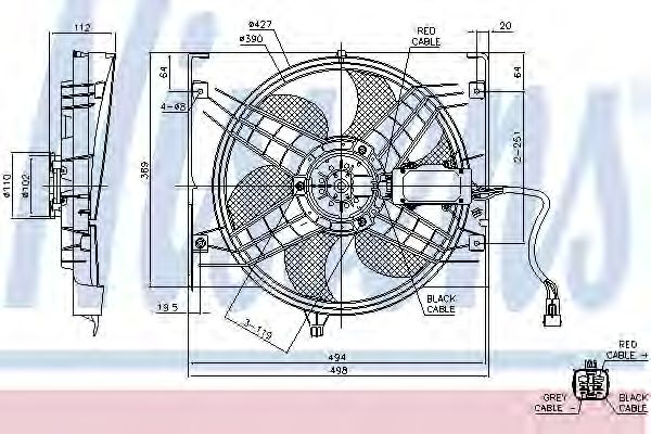 Ventilator, radiator