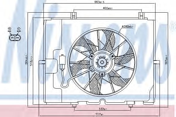 Ventilator, radiator