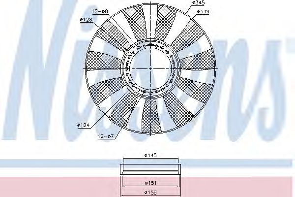 Ventilator, radiator