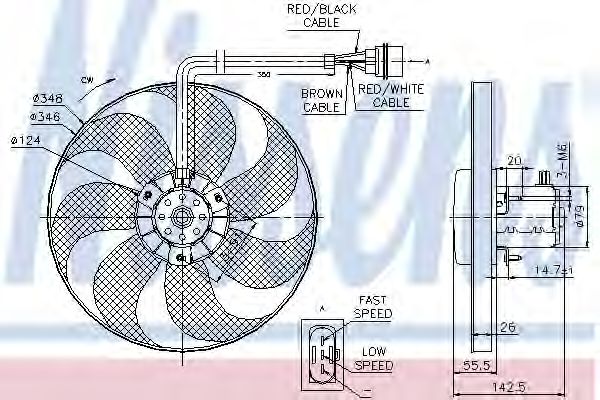 Ventilator, radiator