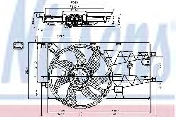 Ventilator, radiator