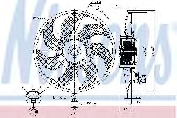 Ventilator, radiator