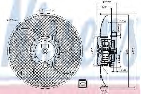 Ventilator, radiator