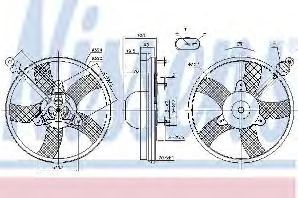 Ventilator, radiator