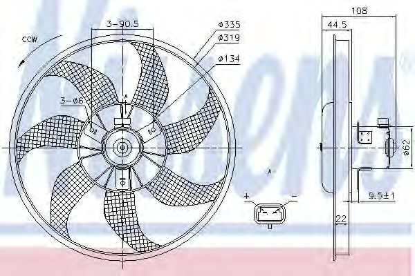 Ventilator, radiator