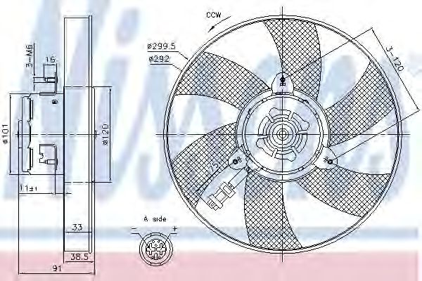 Ventilator, radiator