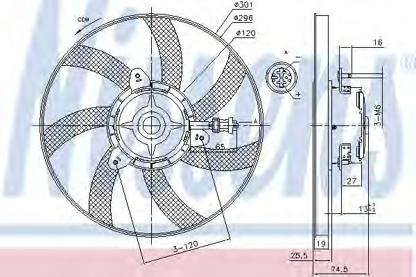 Ventilator, radiator