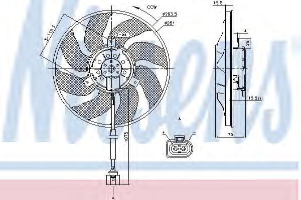 Ventilator, radiator