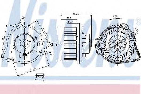 Ventilator, habitaclu