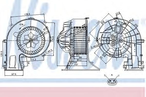 Ventilator, habitaclu