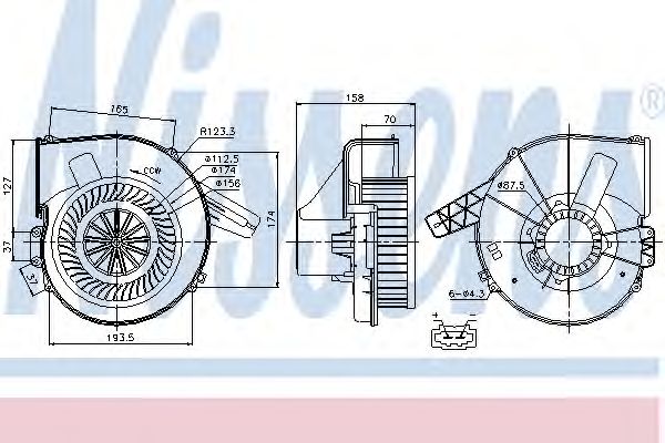 Ventilator, habitaclu