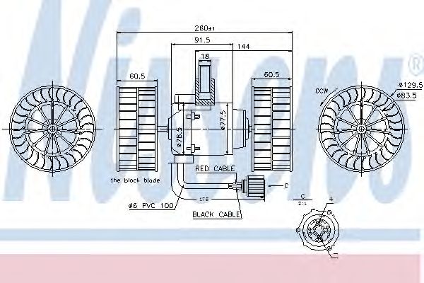 Ventilator, habitaclu