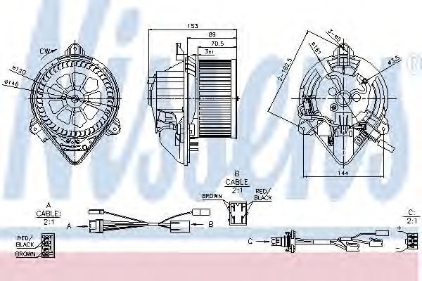 Ventilator, habitaclu