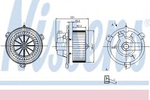 Ventilator, habitaclu