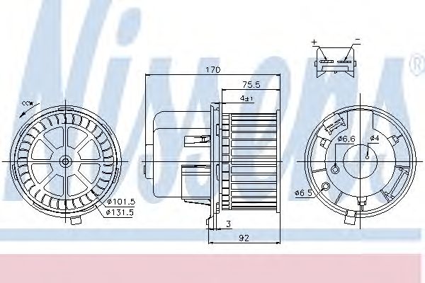 Ventilator, habitaclu