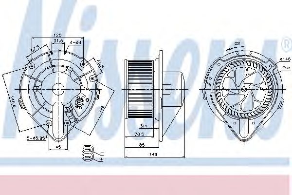 Ventilator, habitaclu