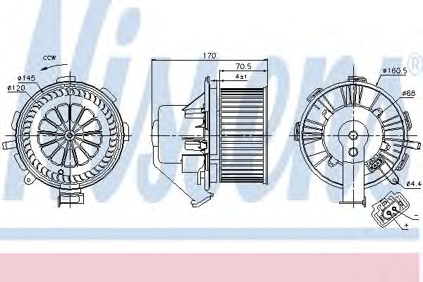 Ventilator, habitaclu