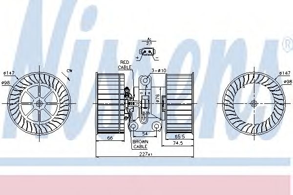 Ventilator, habitaclu