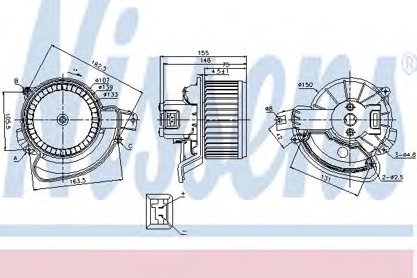 Ventilator, habitaclu