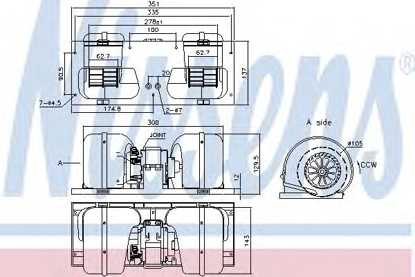 Ventilator, habitaclu