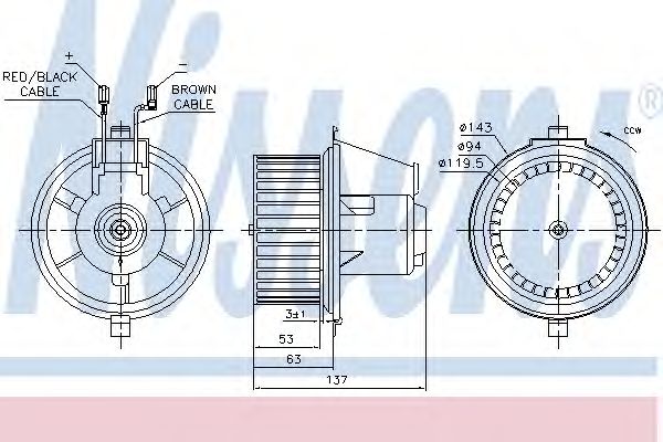 Ventilator, habitaclu