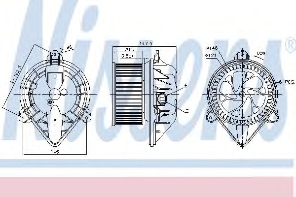 Ventilator, habitaclu