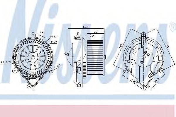 Ventilator, habitaclu