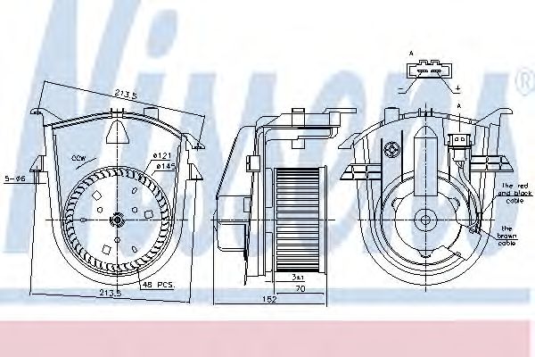 Ventilator, habitaclu