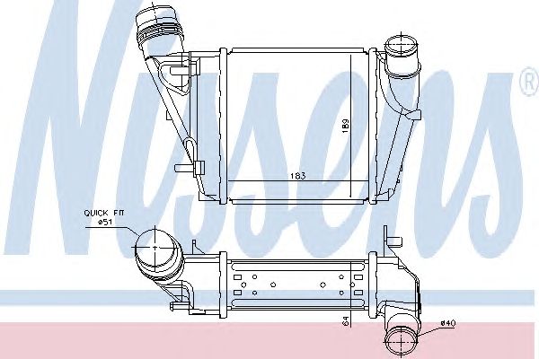 Intercooler, compresor