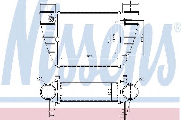 Intercooler, compresor