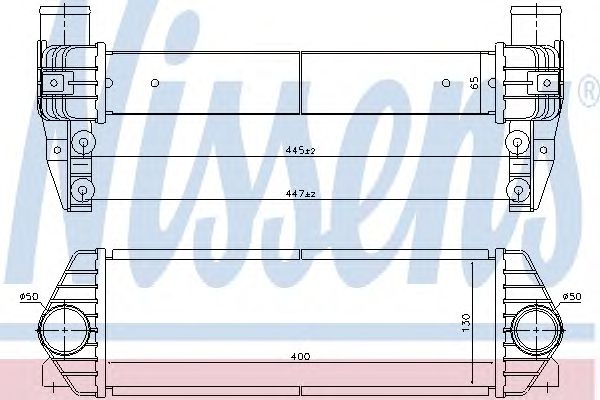 Intercooler, compresor