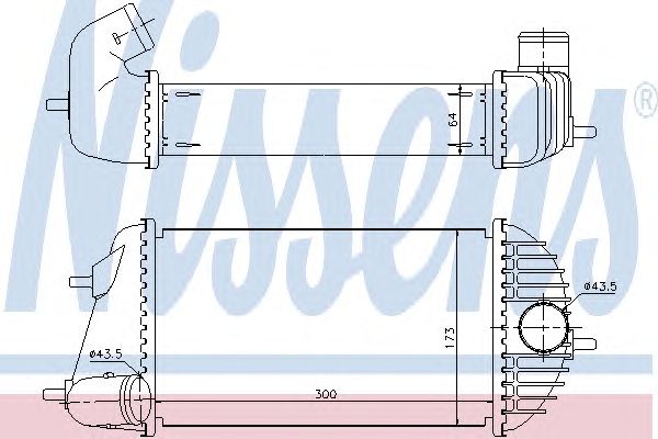 Intercooler, compresor