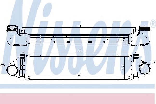 Intercooler, compresor