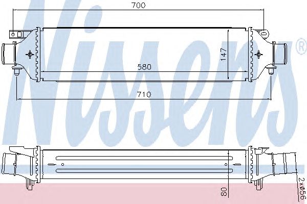 Intercooler, compresor