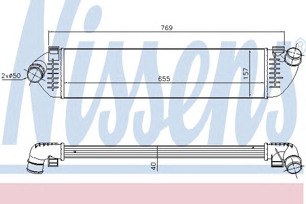 Intercooler, compresor