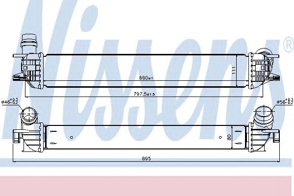 Intercooler, compresor