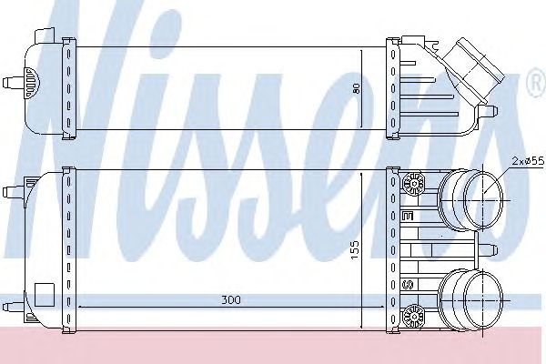 Intercooler, compresor