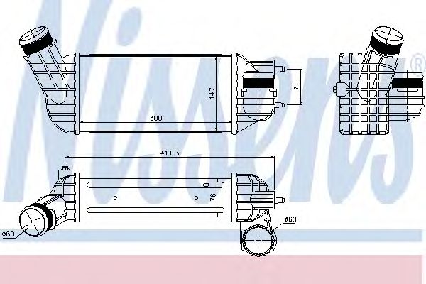 Intercooler, compresor